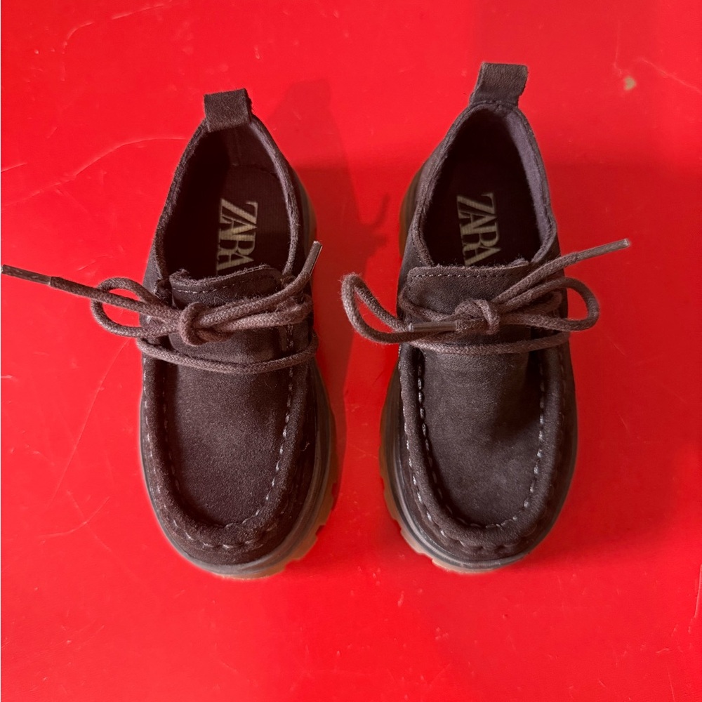 Ara Kids Black Moccasins